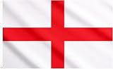 AhfuLife St George Flag 5ft x 3ft Double Sided with Brass Grommets England