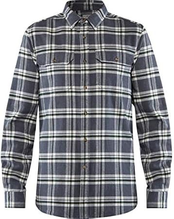 Fj/&auml;llr/&auml;ven /&Ouml;vik Heavy Flannel Shirt M Camicia Uomo