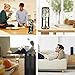 Fintie Protective Case for Amazon Echo (1st Generation) - Premium Vegan Leather Cover Sleeve, Black
