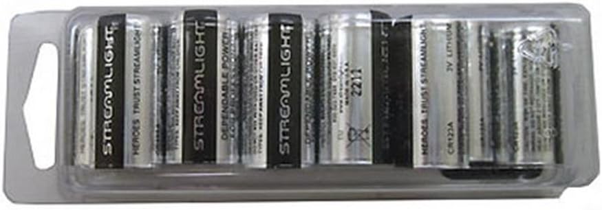 Streamlight 85177 CR123A Lithium Batteries, 12-Pack: Home Improvement