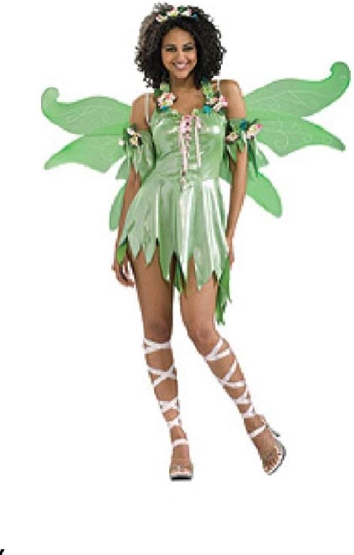 Amazon Com Secret Wishes Women S Enchanted Creature Adult Green Fairy Costume Clothing