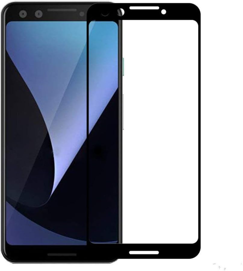 Tel Full Tempered Glass 6D for Google Pixel 3 Ultra Clear, Zero Bubbles, Sensitive Touch,9H Hardness, Anti-Scratch, Anti…