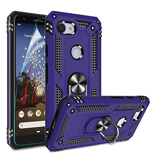 Compatible for Google Pixel 3A XL Case with HD Screen Protector