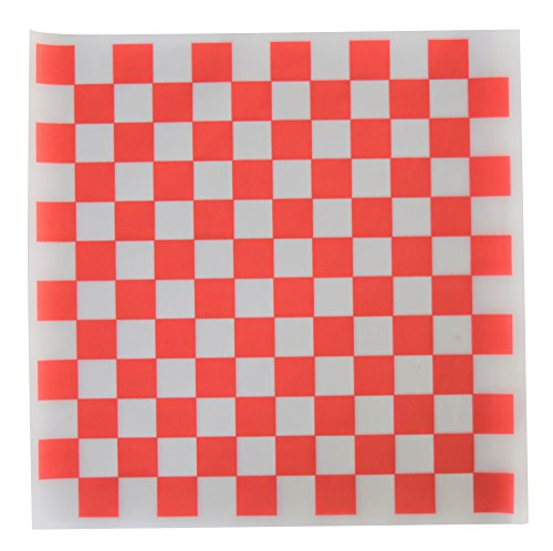 1000 Sheets of Red and White Checkered, Grease - Resistant, Basket Liners / Deli Paper - //medicalbooks.filipinodoctors.org