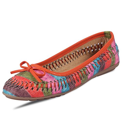 anand archies artificial leather tan ballies for girl's & women's (aa-380-p)