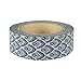 Wrapables Damask Japanese Washi Masking Tape - Black Vintage Leaf