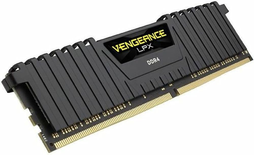 Corsair Vengeance LPX 8GB DDR4 2400MHz C14 1x8GB RAM Module Black