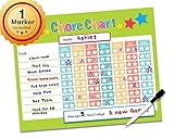 Dry Erase Reward Chore Chart - 16