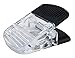 totalElement Large Clear 2 Inch Magnetic Office, Paper and Bag Clips, Translucent, 5-Pack