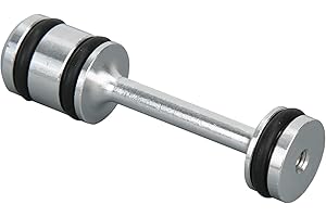 Aluminum Alloy Oil Diverter, Barbell Durable for LS Billet Rear Galley Plug Performance Swap Engine Pump Parts for Gen III Ge