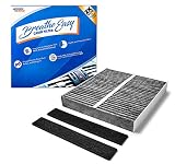 Spearhead Premium Breathe Easy Cabin Filter, Up to 25% Longer Life w/Activated Carbon (BE-140)