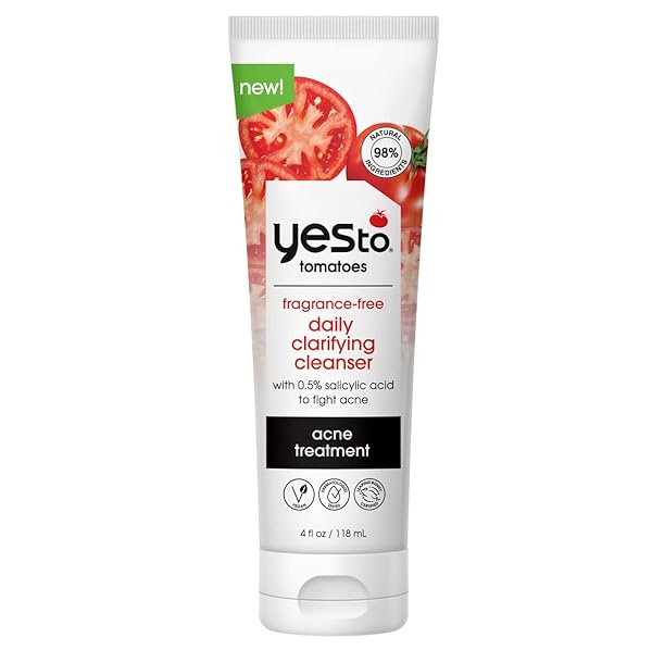 YES TO TOMATOES FRAGRANCE-FREE DAILY CLARIFYING CLEANSER FOR...
