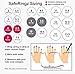 SafeRingz Metallic Silicone Wedding Ring, 6mm, Made in the USA, Men or Women, Gold 11