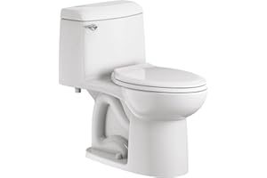 American Standard 2034314.020 Champion 4 One-Piece Toilet with Toilet Seat, Elongated Front, Chair Height, White, 1.6 gpf