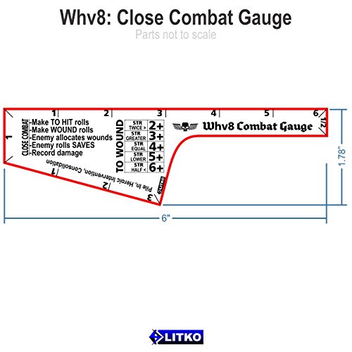WHv8: Close Combat Gauge, Translucent Blue (1)