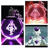 J Adryan Design #1 Dragon Ball Z Crystal Led KeyChain 7 Colors Changing Cycle