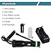 Tactical Flashlight, Super Bright Led Handheld Flashlight Zoomable Focus Adjustable 3 Modes Water Resistant Torch Including Rechargeable 18650 Li-ion rechargeable battery & Charger (Flashlight kit)