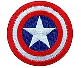 Velcro Captain America Comics Shield Tactical Embroidered Patch