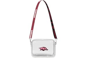 Littlearth NCAA Clear Fanny Fan Purse with 3D Logo