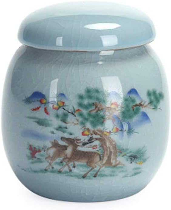 TLZD ceramic storage jars are used to store candy, biscuits, nuts, cereals, coffee, seasonings, etc. Ceramic jars can also be used for home decoration and kitchen decoration.