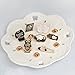 Cartoon Skull Women Brooches Collar Pins Set Enamel Button Black Totem Bound For Jacket Shirt