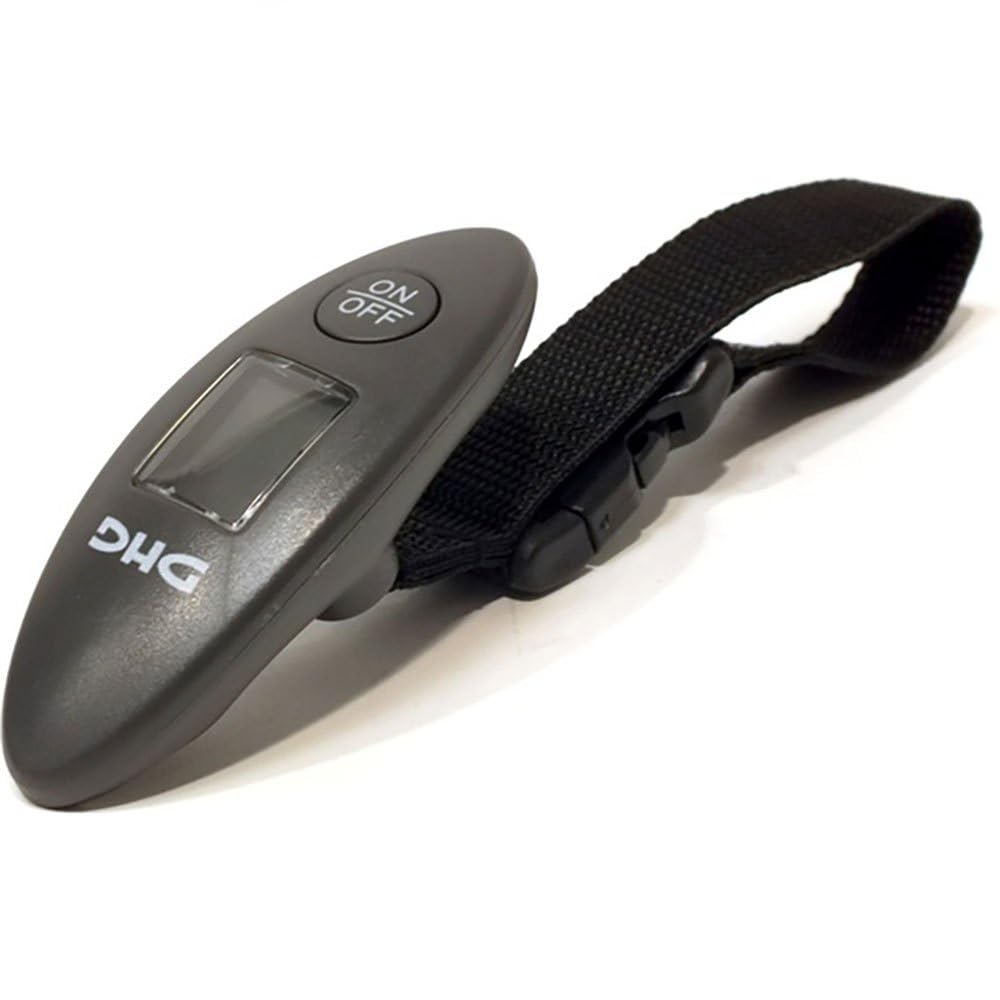 Bathroom Scales 10 x 4.5 x 4 cm Black