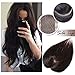 Human Hair Crown Topper Top Hairpieces for Women Clip in Toupee with Thinning Hair Middle Part Hand-made Silk Base at Middle&PU Around Wiglet(10
