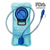 Artisanates Hydration Bladder, 2 Liter Water Reservoir, Water Bladder, Hydration Pack Bladder, FDA Approved, Tasteless and BPA-Free, Large Opening