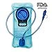 Hydration Bladder, 2 Liter Water Reservoir, Water Bladder, Hydration Pack Bladder, FDA Approved, Tasteless and BPA-Free, Large Opening, by Artisanates