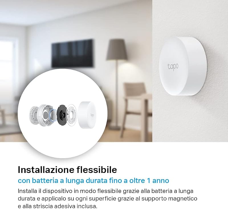 S200B Pulsante Smart Button Azioni Intelligenti Allarme Hub Richiesto