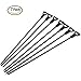 Drain Snake by Northfall Direct - Sink and Drain cleaning unclog remover (Black 7 Pack)