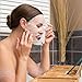 (Expanded) - ERH Anti-oxidant & Hydration Facial Sheet Masks - Hydrate, Moisturise & Rejuvenate Your Skin. New Version with Larger Mask Coverage. 5 Disposable Facial Treatment for All Skin Types