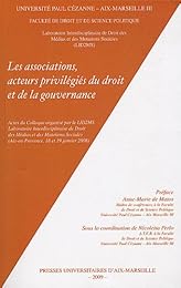 Les  associations, acteurs privilégiés du droit et de la gouvernance