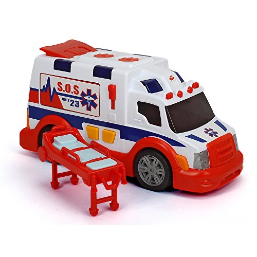 Dickie Toys Light and Sound Ambulance Vehicle - Thumbnail 6