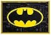 Wildkin Kids 39 x 58 Inch Rug for Boys and Girls, Made From Durable Nylon Material, Features Skid-Proof Backing and Serged Borders, Perfect for Classrooms, Playrooms and Bedrooms, BPA-Free (Batman)