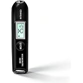 AUNMAS Non Contact Digital Infrared Thermometer with Targeting | Plastic, Pocket Temperature Pen with LCD Screen, Handheld, High Accurate, for Industrial and Laboratory Settings