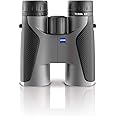 ZEISS Terra ED Binoculars 10x32 Waterproof, and Fast Focusing with Coated Glass for Optimal Clarity in All Weather Conditions for Bird Watching, Hunting, Sightseeing, Grey