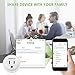 WiFi Smart Plug Outlet, 2 Pack Mini Smart Socket Compatible with Alexa and Google Home,APP Remote Control and Timer Function No Hub Required,Overload Protection,Space-Saving by JOMARTO