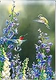 BreezeArt Hummingbird Garden Garden Flag 31294