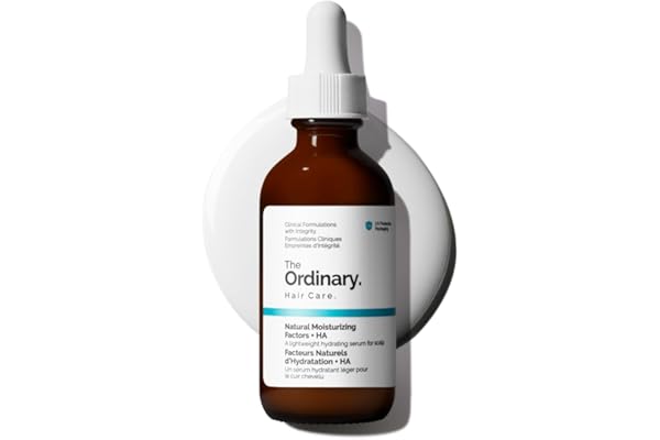 The Ordinary Hair Care Natural Moisturizing Factors + Hyaluronic Acid, Lightweight Hydrating Scalp Serum with Hyaluronic Acid