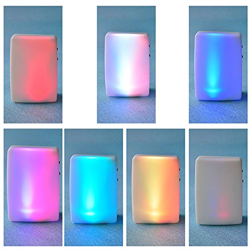 GutReise 7 Color Changeable Light Flash 16 songs 3 modes music Wireless Doorbell Door Chime Kit for house, Quality Sound and LED Flash 16 Melodies to Choose,3 levels adjustable White