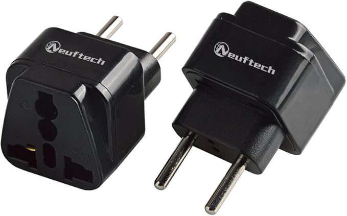 4X Adattatori Da Viaggio Da UK A Eu,Adattatore Presa Inglese A Spina - Foto 5