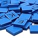 200 Wood Letter Scrabble Tiles - Blue Color - 2 Complete Sets - Game Replacement Crafts Weddings Scrapbooking