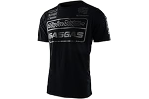 Troy Lee Designs Motorcycle Motocross Racing T Shirts, TLD GASGAS Team Short Sleeve TEE