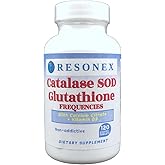 Resonex Catalase, Superoxide Dismutase (SOD), and Glutathione Frequencies- 120 Tablets
