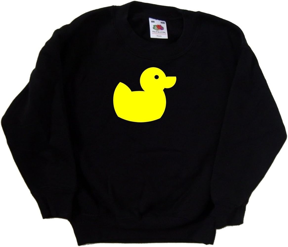 Rubber Ducky Black Kids Sweatshirt Clothing
