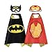 Mizzuco  Cartoon Dress up Costumes Satin Capes with Felt Masks for Boys