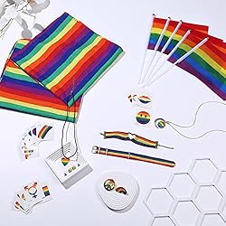 BESTEEL Pride Jewelry Set Gay Pride Stuff Lgbtq