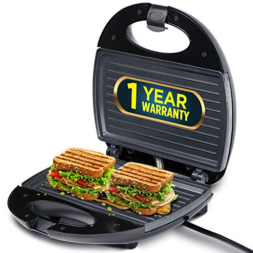 IBELL TwoSlice Sandwich Maker With Non Stick Coated Plates, SM112 (750