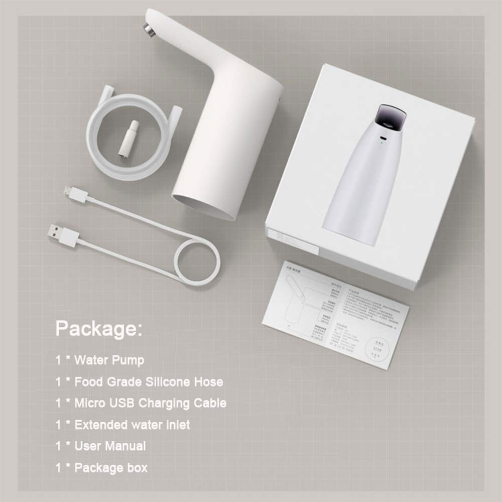 Water Bottle Pump,Electric Water Dispenser,Touch Button Automatic Drinking Water Jug Pump for Home Kitchen Office Camping 5 Gallon 4 Gallon 3 Gallon 2 Gallon Bottle